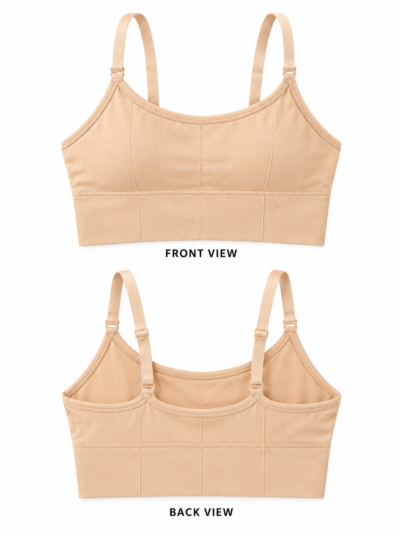 Camisole / crop-top bra